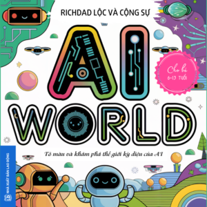 Tranh tô màu AI World